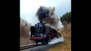 Mit 50 3501 am 9.4.2022 Eine Fahrt ins Blaue