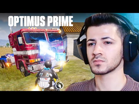 OPTIMUS PRIME'DAN HİÇ İNMEDEN WİN ALMAK? pubg mobile