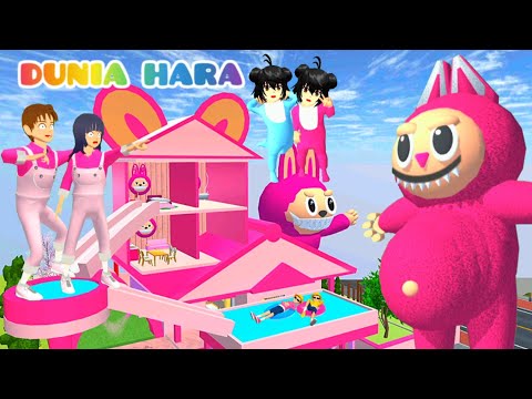 Labubu Hamil? ๐ฑ Yuta Mio Kumpulkan Makanan Serba Pink | Labubu Kelaparan | Sakura School Simulator