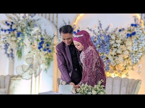 potong kue wedding Siti dan Sofyan, galeri atika make up