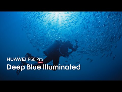 HUAWEI P60 Pro - Deep Blue Illuminated