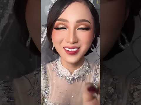 JANGAN KAGET PAS AKHIR VIDIO 😱😱😱#wedding#makeup#shortvideo