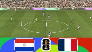 FC 26 | Paraguay vs France FIFA World Cup 2026 Round of 16 - Full Gameplay PS5™ Pro [4K HDR]