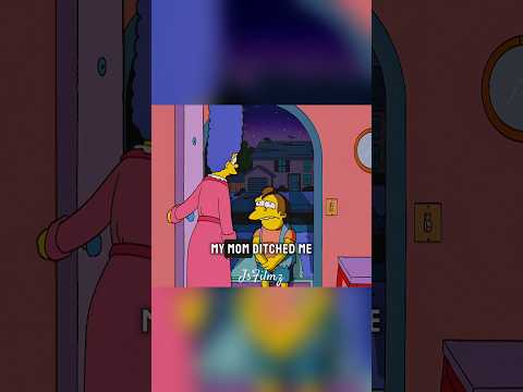 Nelson Moves Into Bart’s Room 😯 #simpsons #thesimpsons