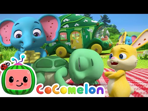 Animal School Bus Gets a Wash! 🚌🐘 | Animal Time Songs | CoComelon Nursery Rhymes & Kids Songs