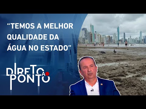 Jorginho Mello rebate críticas sobre poluição nas praias de Balneário Camboriú | DIRETO AO PONTO