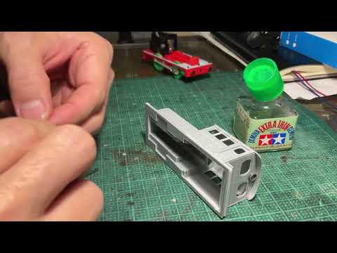 今日の工作　プラレールでスイッチャーを作る２