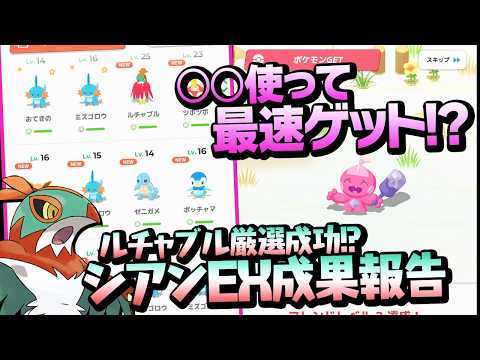 プチ裏技を使ってカヌチャンを最速ゲットしちゃおう＋シアンEX初週成果報告【ポケモンスリープ】