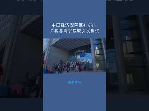 中国经济骤降至4.8%:关税与需求疲软引发担忧:明鏡播客20251020
