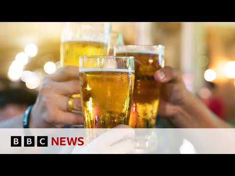 How beer is used to make alternative leather | BBC News