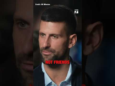 Djokovic: “We are not friends because we are rivals” #djokovic #tennisplayer #sports #tennis