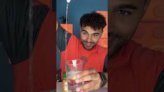 Real or Cap? Water 💧 with turmeric 🫚 effect #yzkauf
