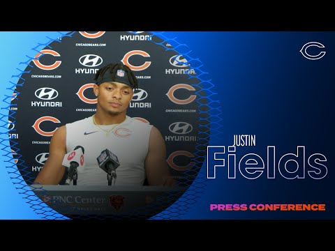Justin Fields: 'We're progressing every day' | Chicago Bears video clip
