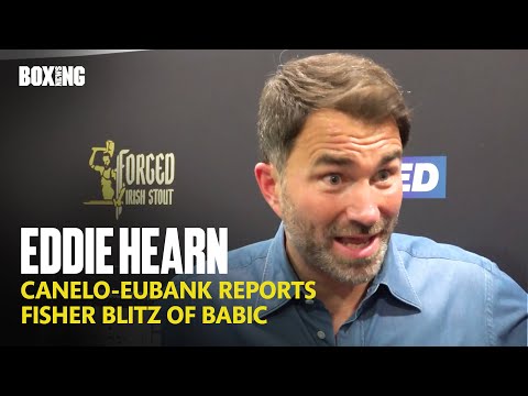 Eddie Hearn Reacts To Canelo-eubank Reports & Fisher Ko Win » Boxing Videos