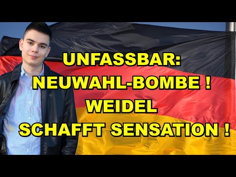 NEUWAHL-Bombe! Weidel schafft SENSATION!