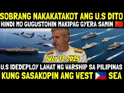 PINAG BANTAAN ANG CHINA! 200 WARSHIP 1,300 FIGHTER JETS IDEDEPLOY KUNG GEGERAHIN NG CHINA ANG PINAS