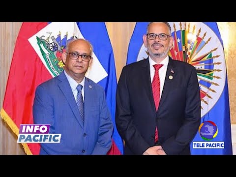 Le secrétaire général de l’OEA réitère l’engagement de l’institution à accompagner Haïti