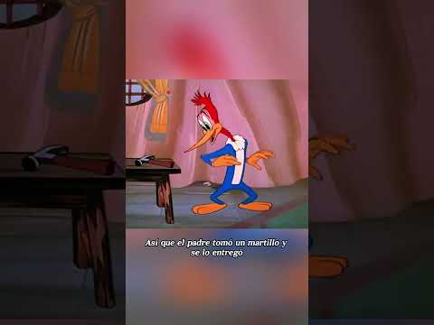 Este travieso pájaro carpintero es diferente a los demás desde que nació.#animation #cartoon