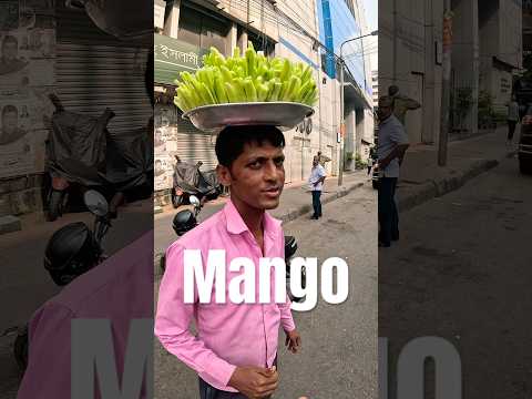 Trying Spicy Mango! 🥭 #streetfood #spicyfood #fruit