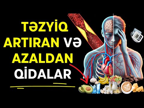 Təzyiqiniz Düşürsə və ya Qalxırsa Bu Qidaları Yeməlisiniz! - Bilmədikləriniz!