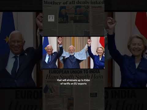 How India is seeking new markets after Trump's trade blitz | FT #shorts