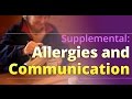Food Safety and Allergy Awareness