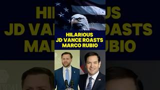 Hilarious, JD Vance Roasts Marco Rubio! 🔥 #ytshorts #funnyshorts