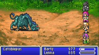 Final Fantasy V Challenge: Boss Run - Catoblepas (27)