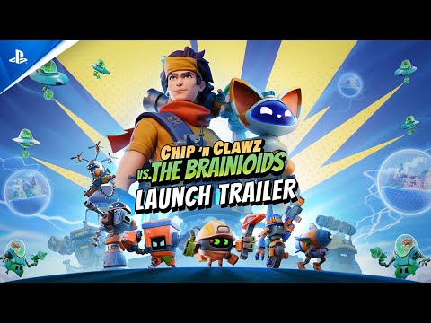Chip 'n Clawz vs. The Brainioids - Launch Trailer | PS5 Games