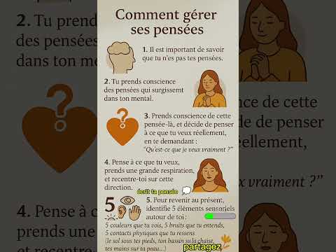 🪀 5 clés pour prendre le contrôle de ses pensées ❎ #pensée #relation #couple