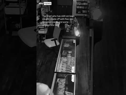 $100k worth of rare Pokemon cards stolen
