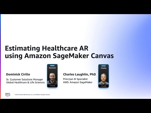 Estimating Healthcare Receivables using Amazon SageMaker Canvas | Amazon Web Services