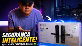 ESSA abre com digital, senha, TAG e Aplicativo! Testei a EZVIZ Y2000