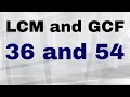 Understanding LCM and GCF