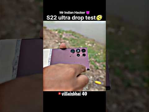 S22 ultra drop test 🫨//#shorts #mrindianhackre