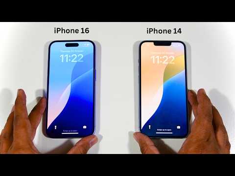 iPhone 16 vs iPhone 14 Speed Test and Camera comparison