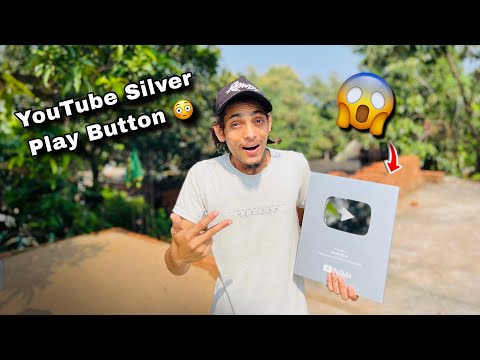 Silver Play Button Unboxing!! || My YouTube Journey 😍