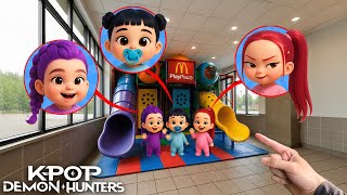 IF YOU SEE BABY KPOP DEMON HUNTERS PLAYING AT MCDONALD’S PLAYPLACE, RUN! (THEY TURNED EVIL)