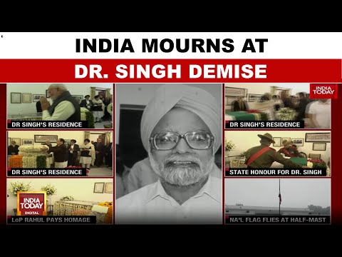 Former PM Manmohan Singh Passes Away, State Funeral On Saturday | India Mourns At Dr. Singh's Demise