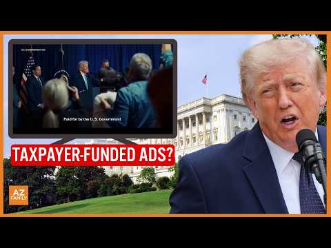 Trump White House ads spark questions over taxpayer funding