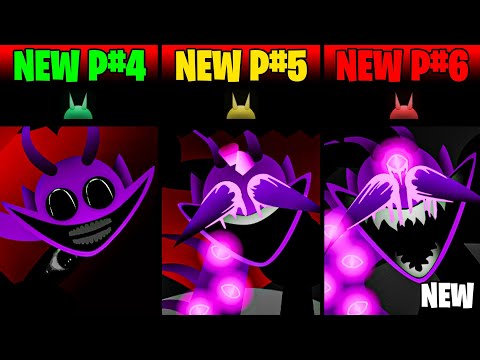All Incredibox Sprunki Characters in New Phase 4 VS New Phase 5 VS New Phase 6 (New Mod)