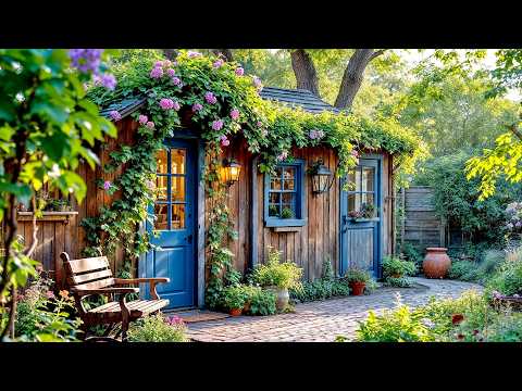 Low maintenance small garden ideas. Cozy and beautiful design for maximum relaxation