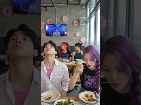 Jinu practices neck twisting #kpop #kpopdemonhunters