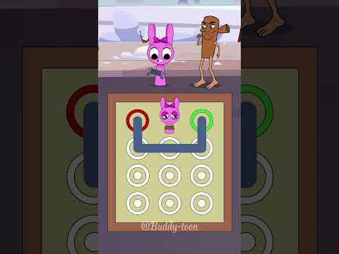 NEW Maze Challenge: Help Baby Pinki escape Tung Tung Tung Sahur - Incredibox Sprunki #sprunki