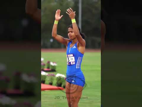 Women’s Long Jump Champion 2025 #longjump #womenslongjump  #jd_trackvision #JD_TV #50