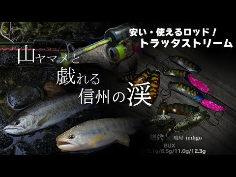 スピニングタックルで山女魚祭りin長野県　渓流ルアー　トラッタストリーム　セルテート　南佐久漁協 佐久漁協  上小漁協　蝦夷　イトウクラフト　スカジットデザインズ　釣り　indigo トラウト