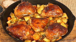 Dieses Hühnchen mit Reis wird Sie verrückt machen! Dieses Trick kennt keiner!