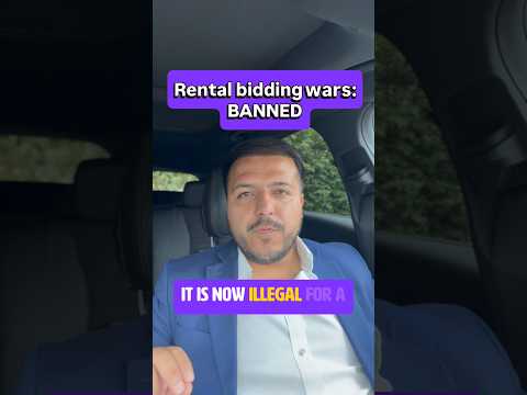 Rental bidding wars are now illegal in England. Here’s what that means