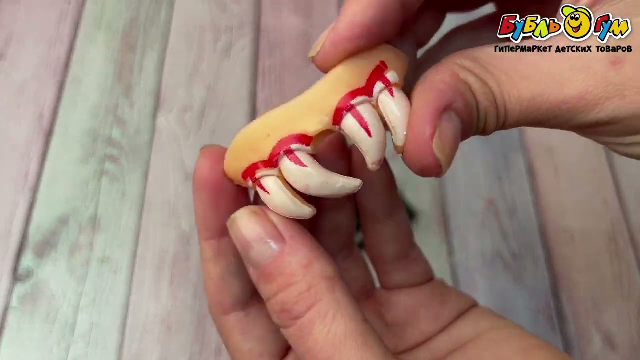 Набор накладных зубов 2 шт - видео Набор накладных зубов 2 шт - видео