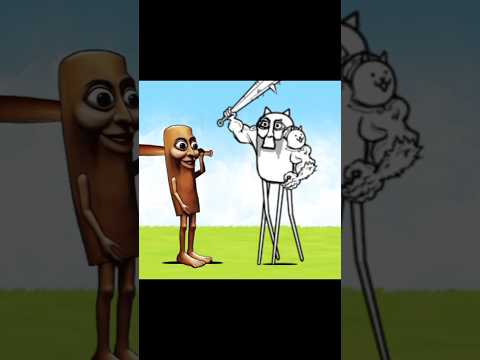 猫の動画サムネイル - [냥코대전쟁] 냥코에 퉁퉁퉁 사후르가 나온다면?
